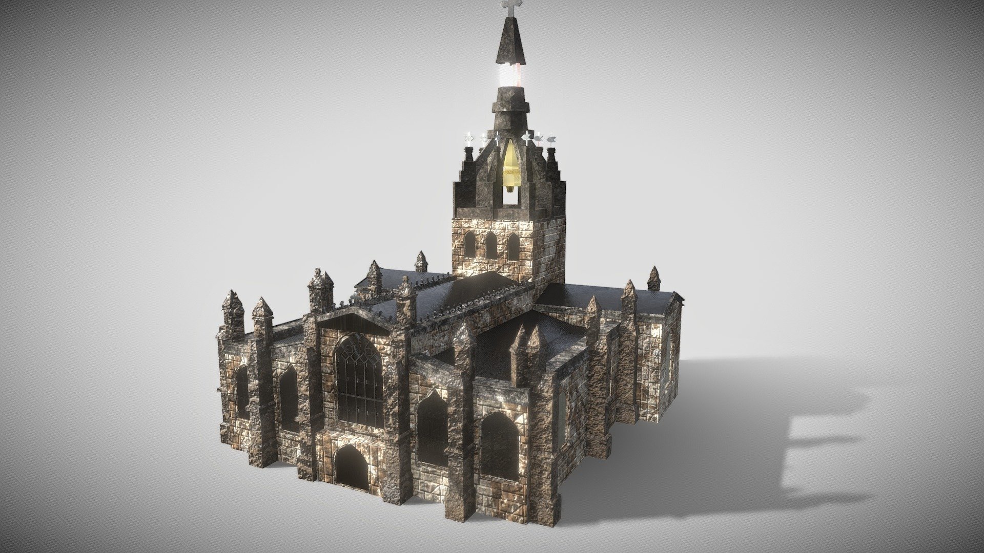 Catedral - 3D model by Jeorge Luka (@jeorgeluka) [a129984] - Sketchfab