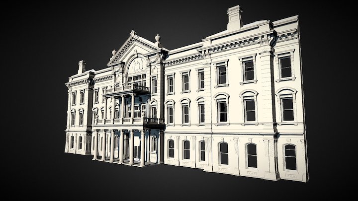 New Jersey State House 3D Model