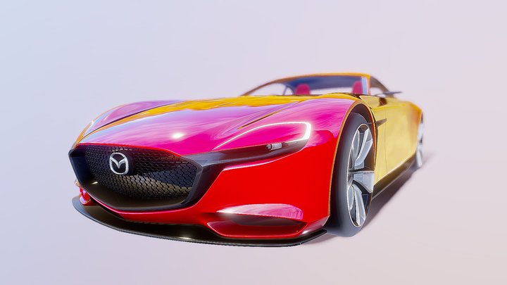 2015 Mazda RX-Vision Concept 3D Model