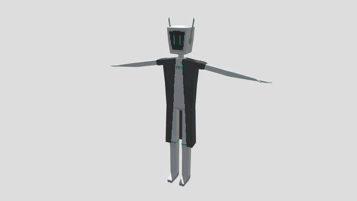 Silver Fox 3D Model
