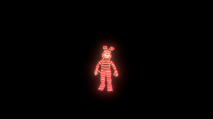 System Error Toy Bonnie 3D Model