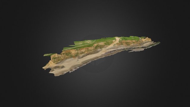 Happisburgh Coastline 3D Model