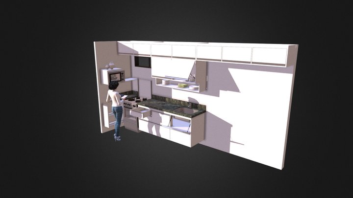 Cozinha C Treemarc 3D Model
