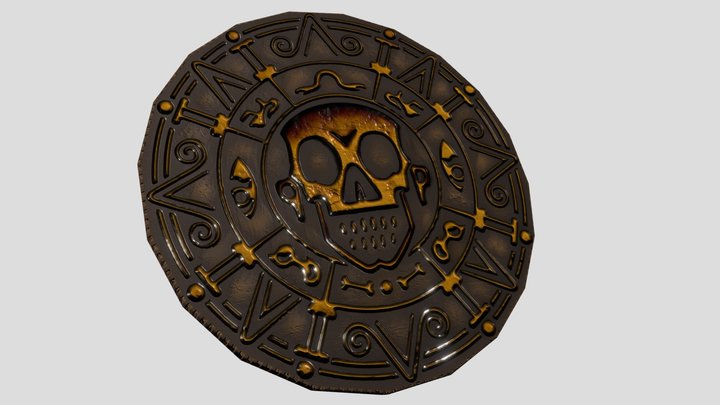 Cursed Aztec Gold 3D Model