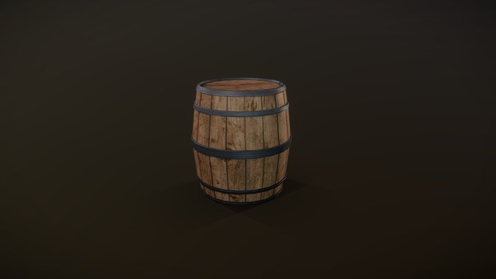 Level 2 Barrel 3D Model