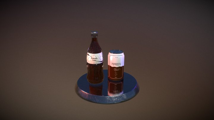 Just Cola 3D Model