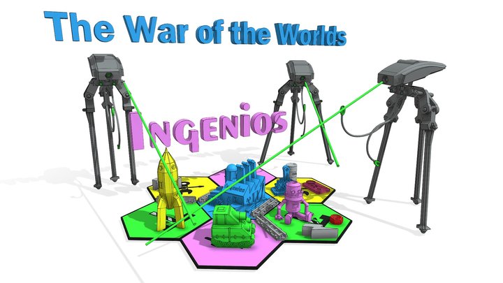 INGENIOS - The War of the Worlds 3D Model