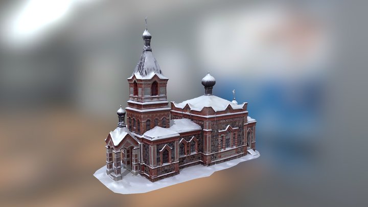 Kohila kirik 3D Model