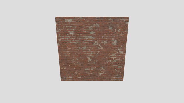 Poppy playtime Brick Wall 3D Model