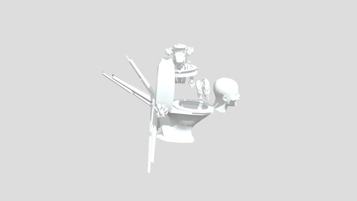 Astro scout Toilet 3D Model