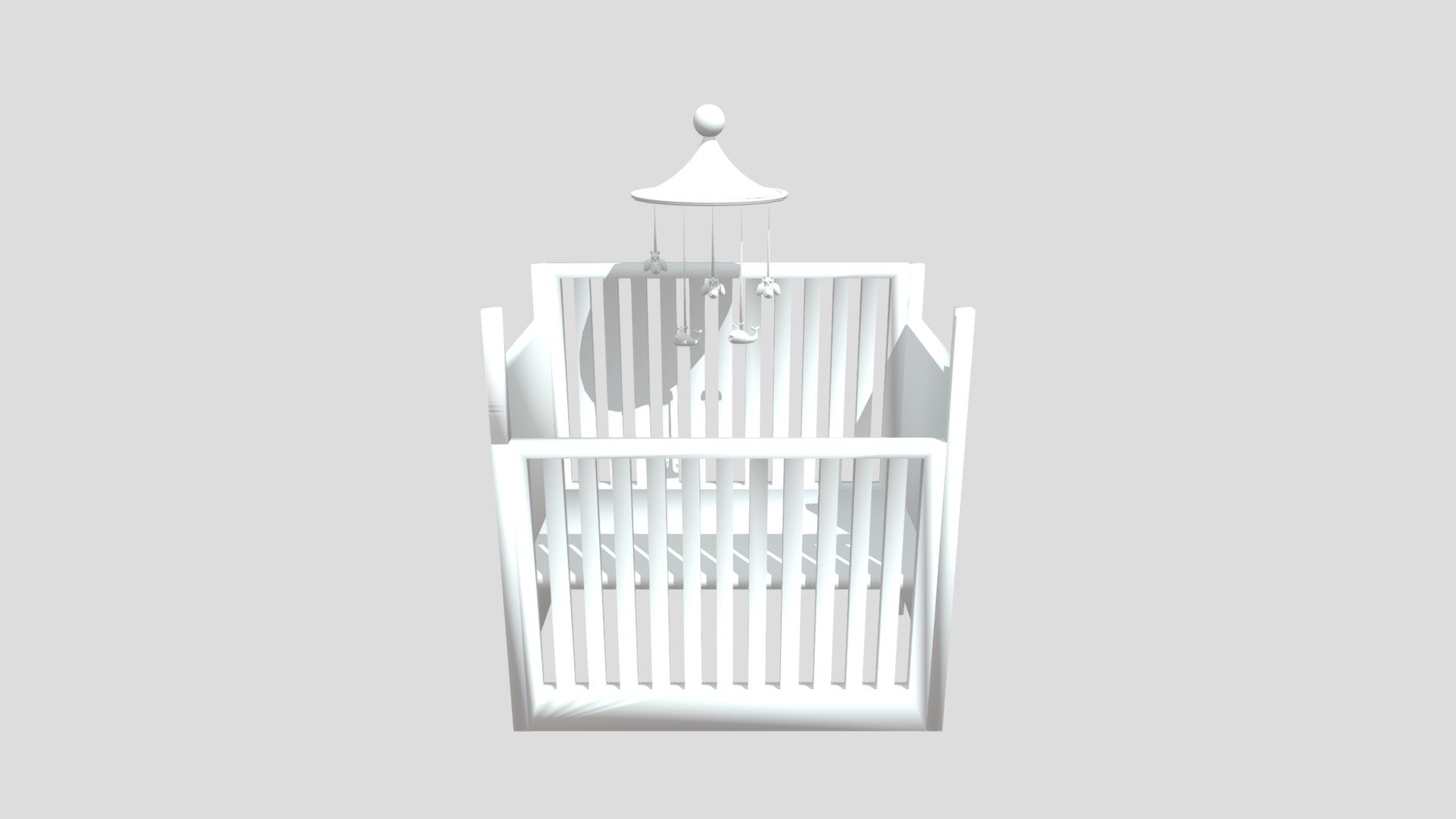 Baby Cot no texture