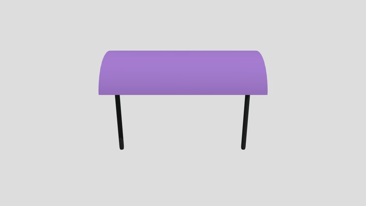 T Post - Domed Awning  Design 3D Model