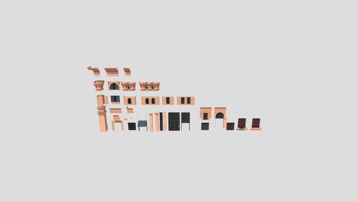 Building_Parts 3D Model