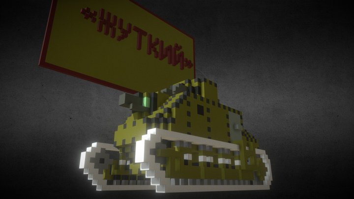 Tank Jutkii 3D Model