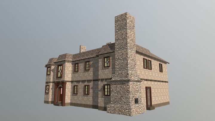 Mrs Whitby's Boarding House 3D Model