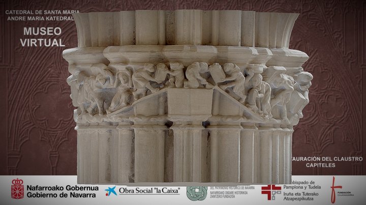 La construcción de la torre de Babel. Pilar +ñ. 3D Model