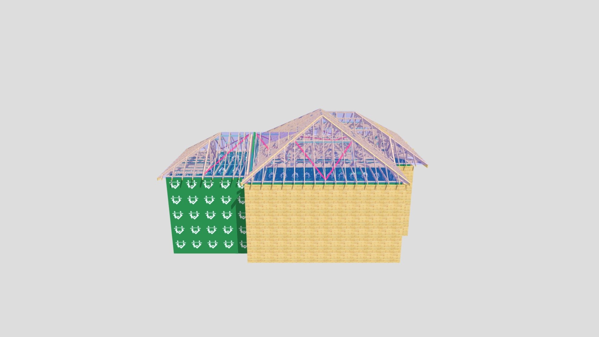 P13319C, Plot 4 Roof Layout