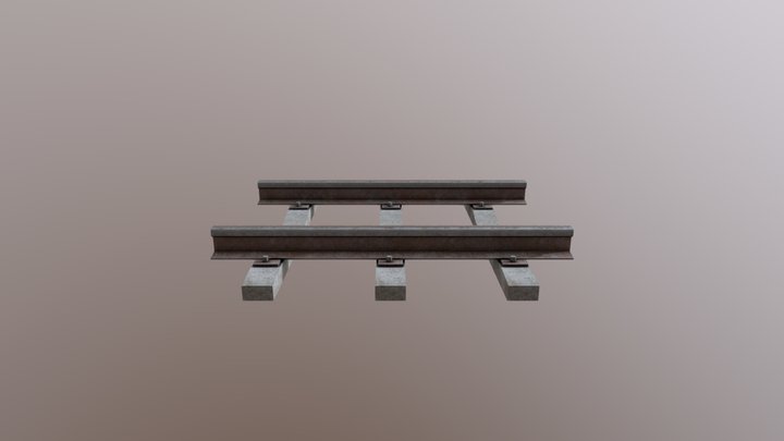 Railway 3D Model