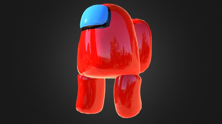 Among Us Chracter (Free) 3D Model