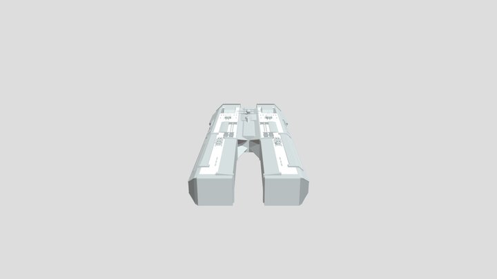 Vigilant Class AA Frigate 3D Model