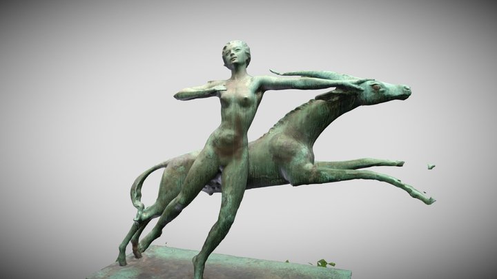 Köln Südstadt Diana Antilope 80k 3D Model