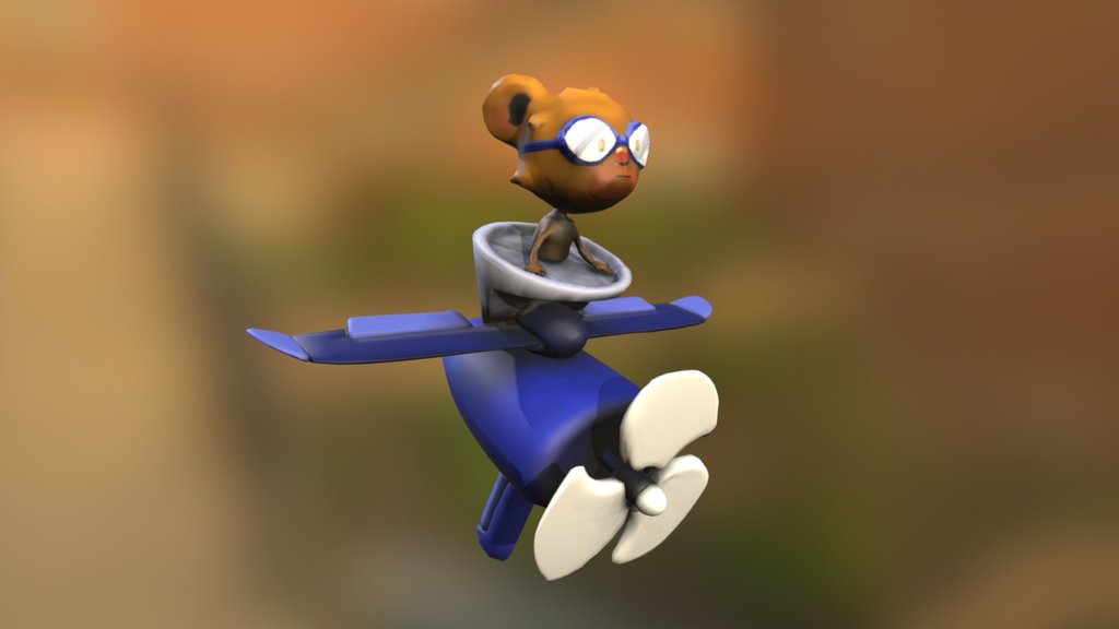 Mouse on Flying Ship