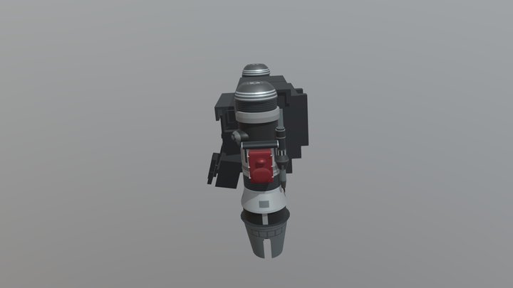 Jetpack in tinkercad 3D Model