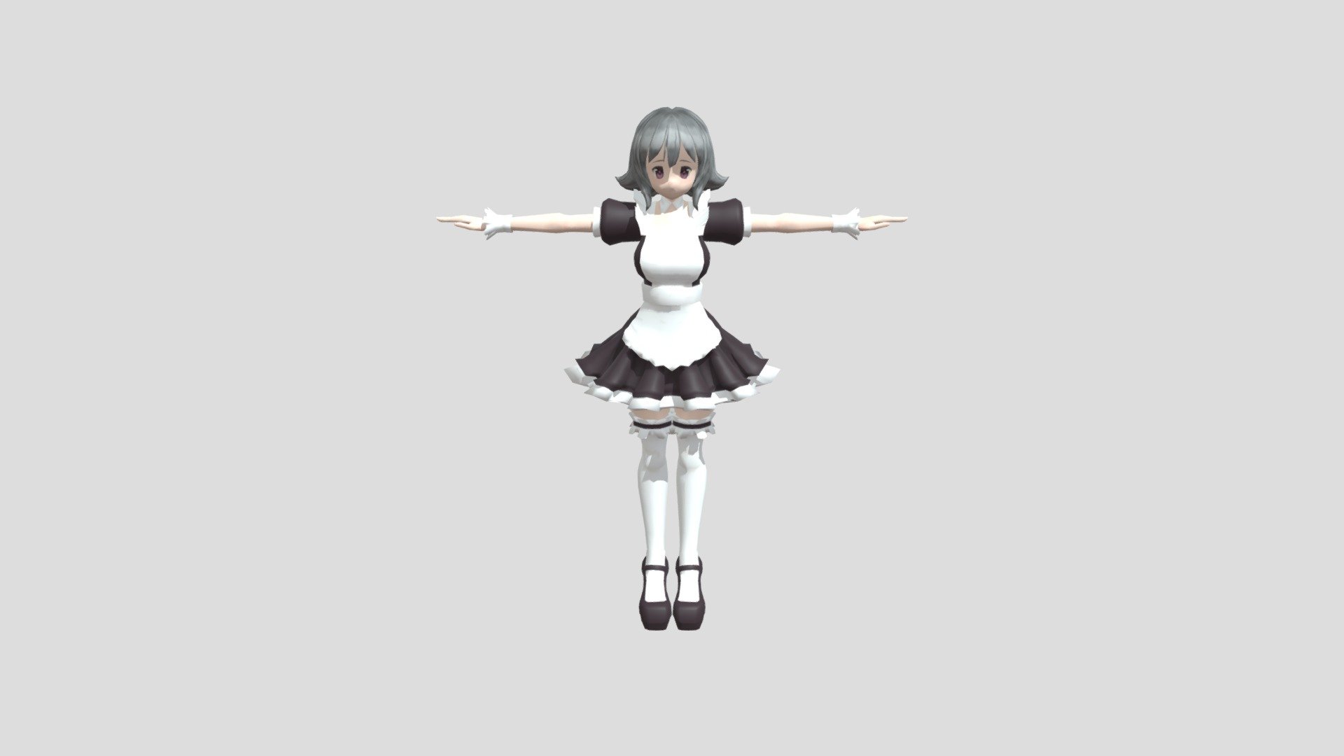Naoko - 3D model by norah1301 [a137242] - Sketchfab