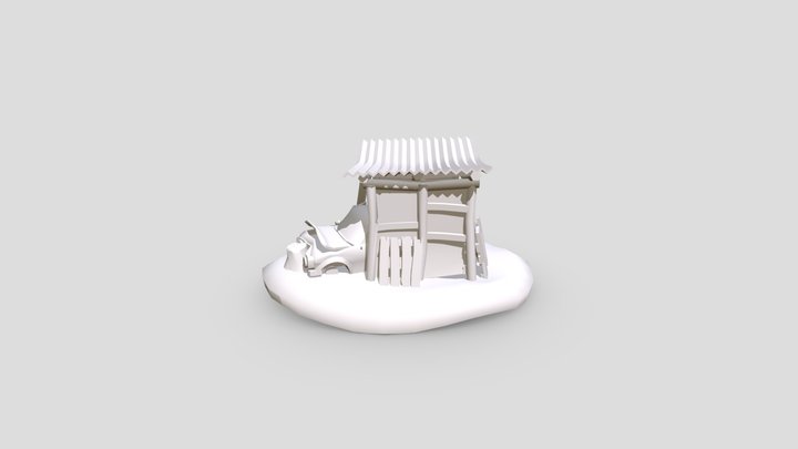2 more detailed props - Forest Loner 3D Model