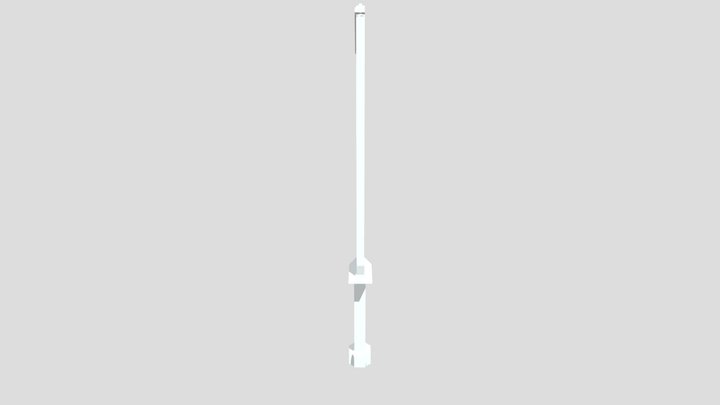 Big Sword without textures 3D Model