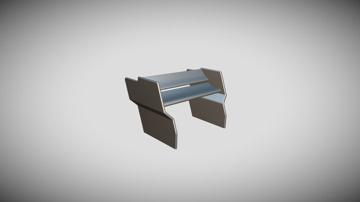 F1 Rear Wing - DRS – Free 3D Model STL