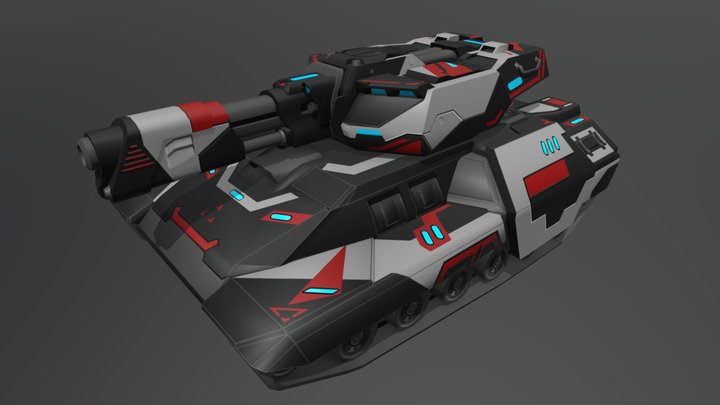 Hunter Thunder Dreadnought 3D Model