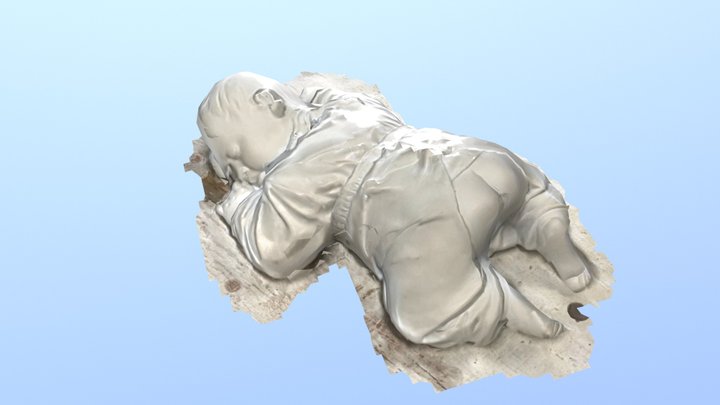 Baby Figurine #2 3D Model