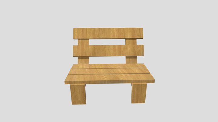 bench - chair - seat - armchair 3D Model