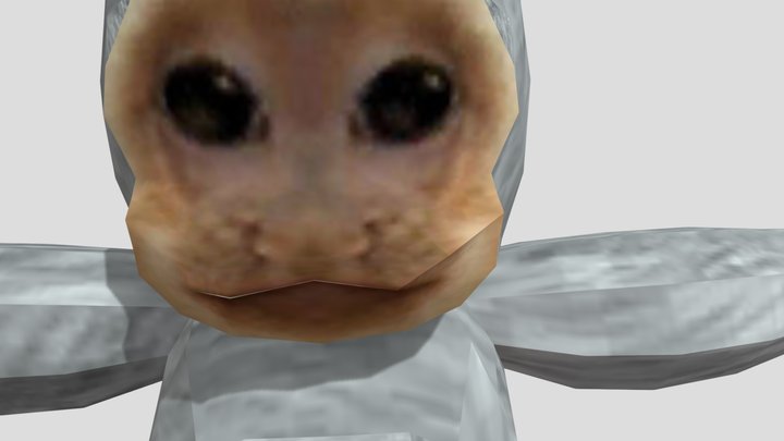 Capuchin-remake-player-blender 3D Model