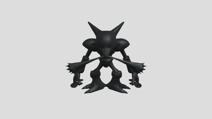 SMOOTH Alakazam M 3D Model