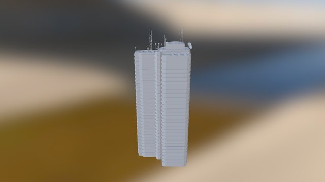 Building 03 3D Model