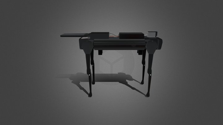 RobotDog 3D Model