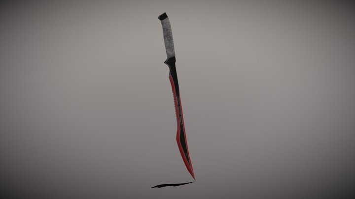 Katana-like sword 3D Model