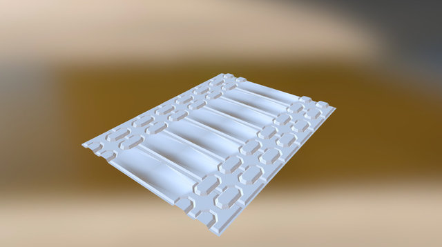 Floor Panel 3D Model