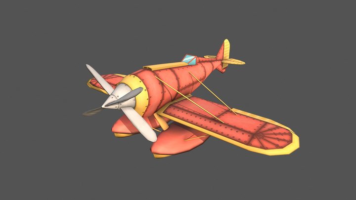 DAE Game Art 1 - Flying Circus 3D Model