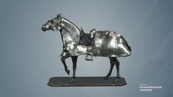 Pferdeharnisch 3D Model