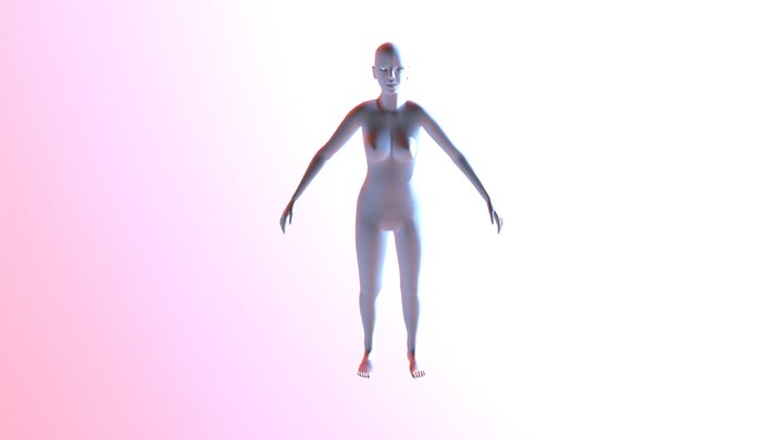 Female body 3D Model