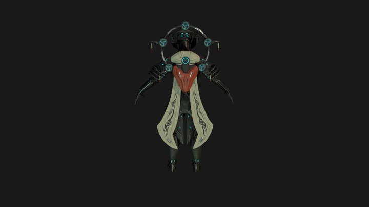 Tomoe Syandana 3D Model