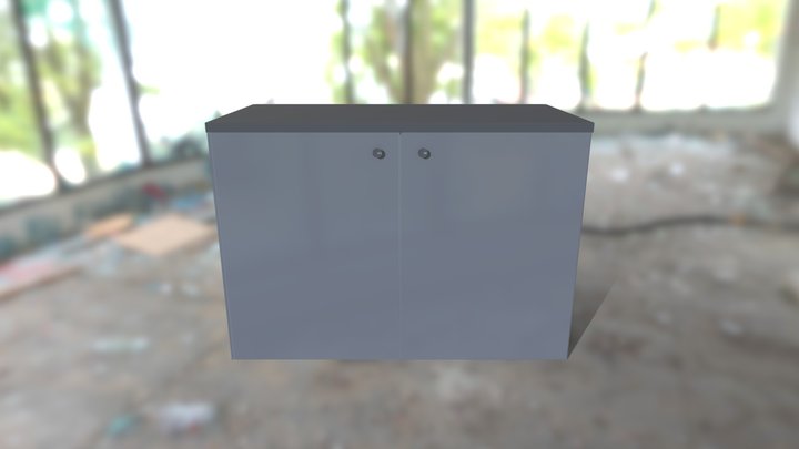 Meuble Bas3 3D Model