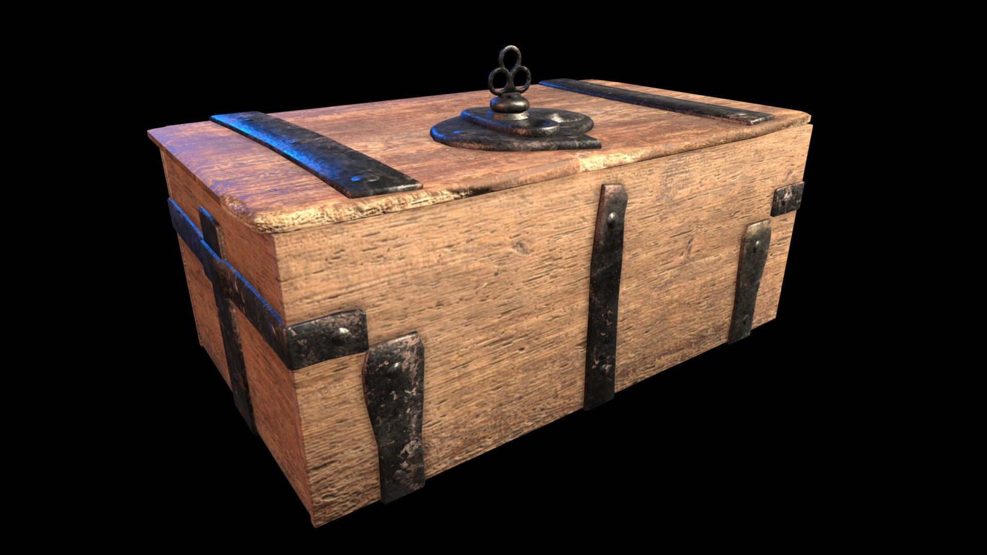 Chest Medieval #01 - Buy Royalty Free 3D model by The Ancient Forge ...
