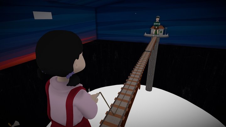 Squid Game: Season 3 - Jump Rope Map 3D Model