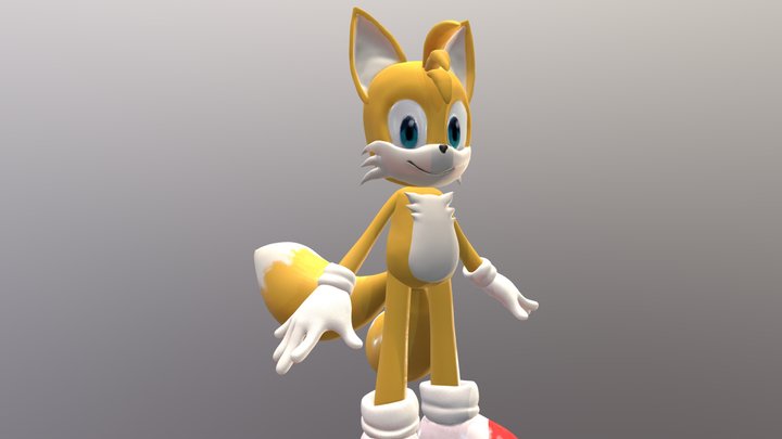 Miles Tails Prower 3D Model