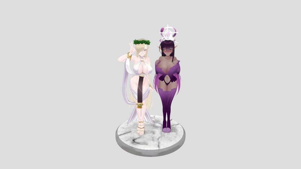 Blue Archive Asuna & Karin (Celestine & Olga)