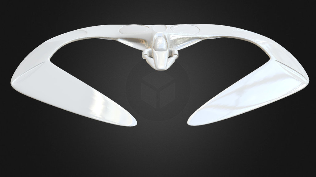 Space fighter with no textures